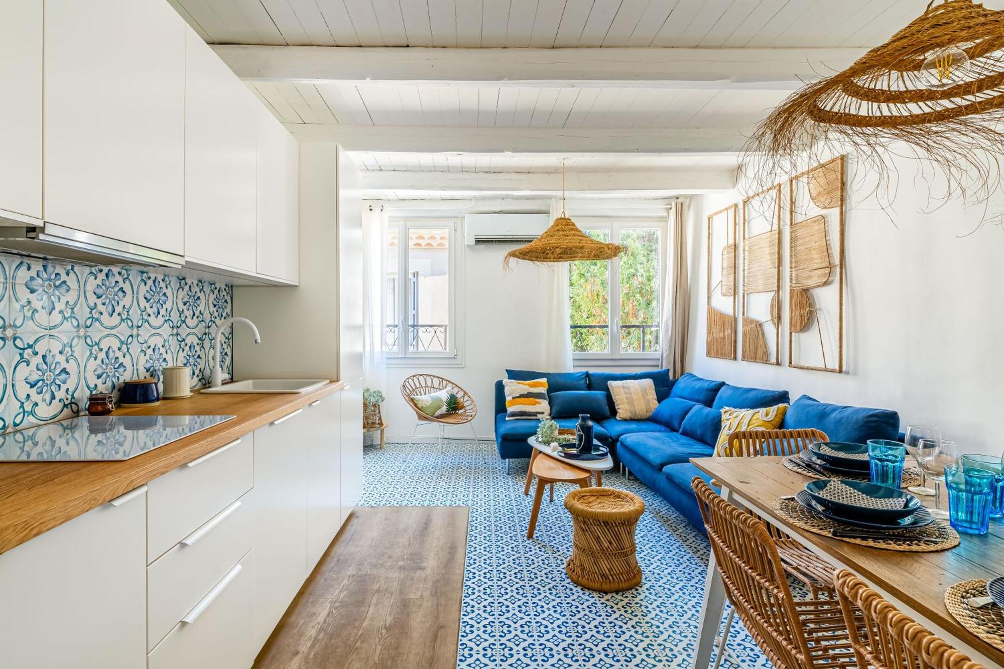 Casa Azul - Magnifique Duplex Coeur Historique 4 Chambres Avec Terrasse Vue Mer Ла-Сьйота Екстер'єр фото